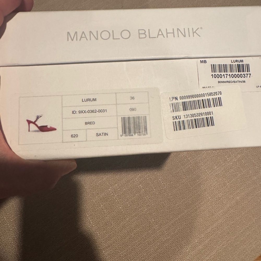 Manolo blahnik lurum 90 - Picture 5 of 6